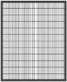 Panel 1230x200 mm, T10