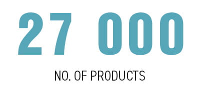 27000 products