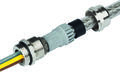 Cable gland, EMC, PG7, brass