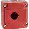 Enclosure Red, 1 Hole