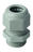 Cable gland, PG7, plastic, grey RAL7001
