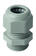 Cable gland, PG48, plastic, grey RAL7001