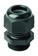 Cable gland, PG7, plastic, black RAL9005