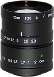 Azure Photonics - C-mount 1" format 5 mega-pixel Lenses