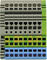 ZIZA 1.5/3/8/PE, 3 wire, 8 way ZIZA block with earth, Brown, Blue, Green/Yellow