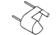 Assemblage details, for terminal strap 3100.1610 and 3100.0804, 4. resistance with peg