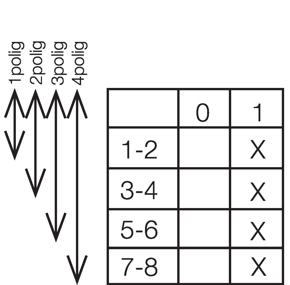 Connection mini-cam switches 10A Connecting sketch 223501