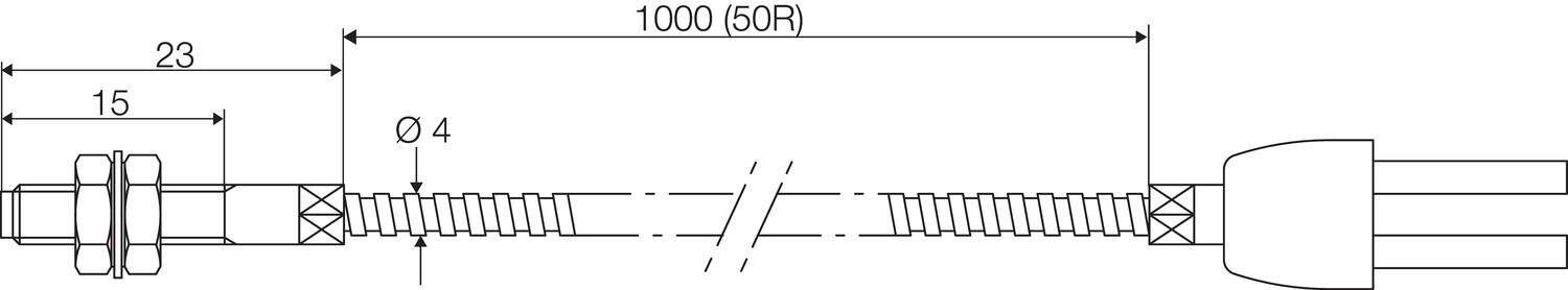 Dimension fibreconductor, directsensor