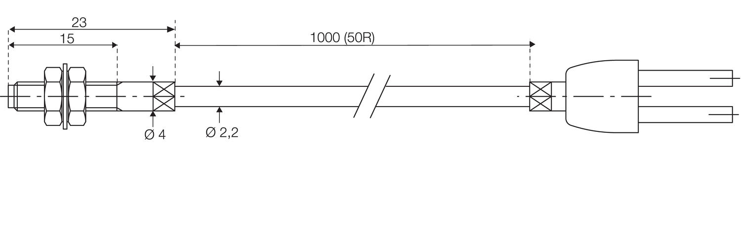 Dimension fibreconductor, directsensor