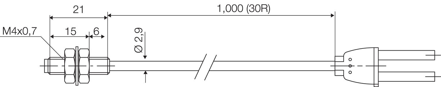 Dimension fibreconductor, directsensor