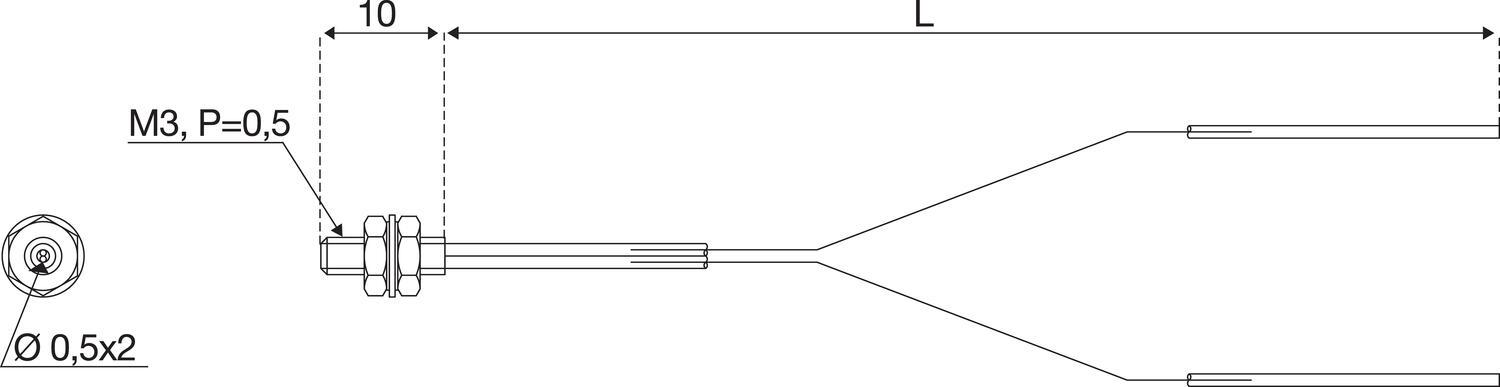 Dimension fibreconductor
