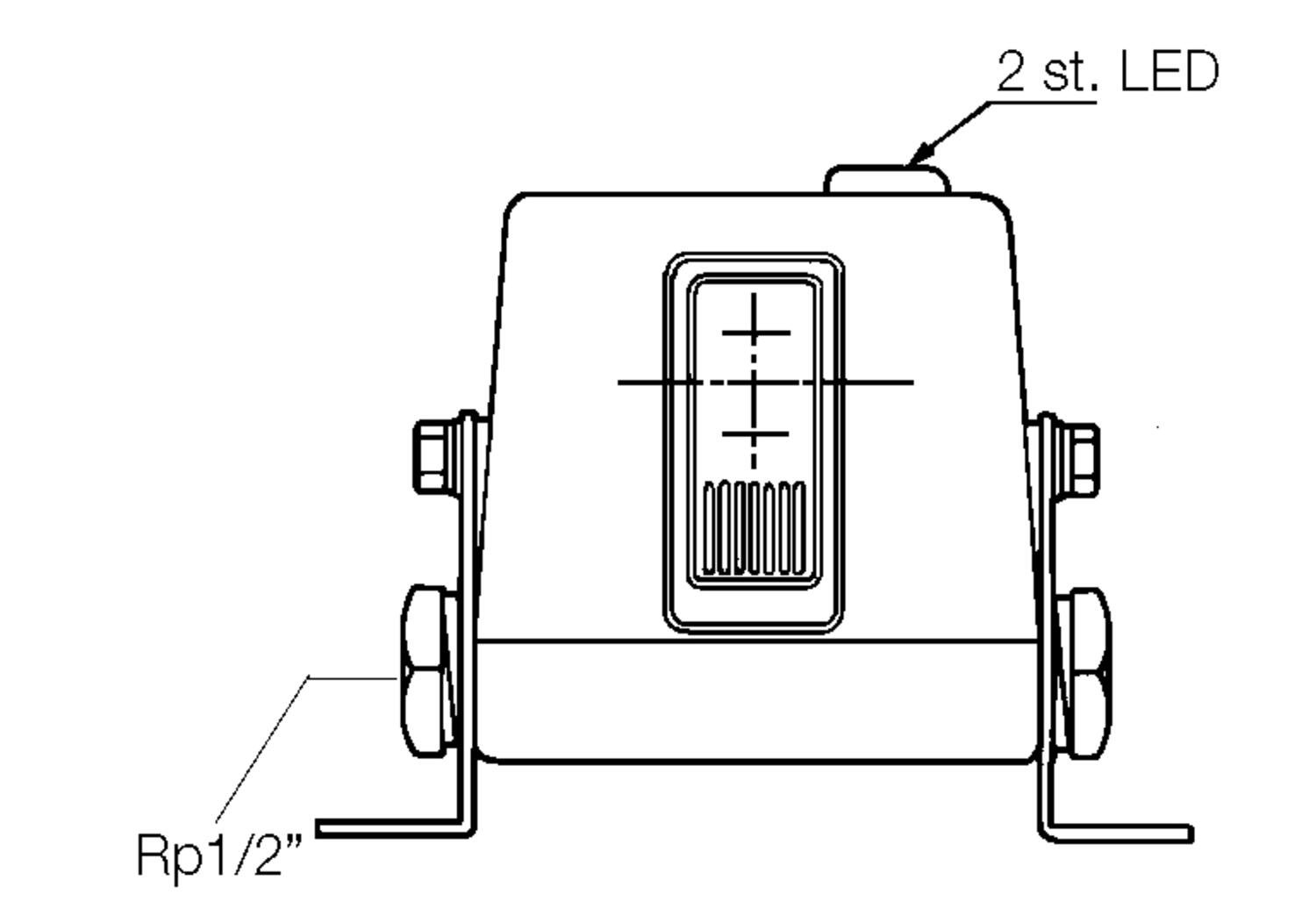 Dimension Multiphotocell with small buildingdeep (only 36 mm)