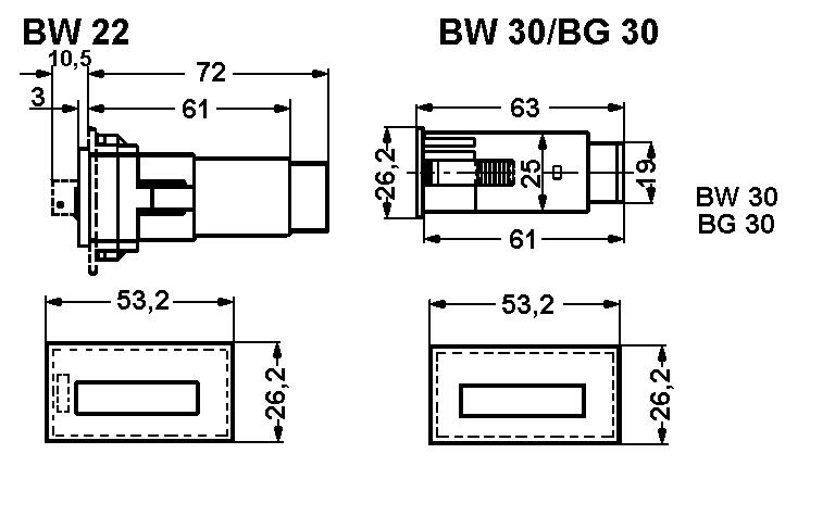 Drawing to BW22.15/BG30.18
