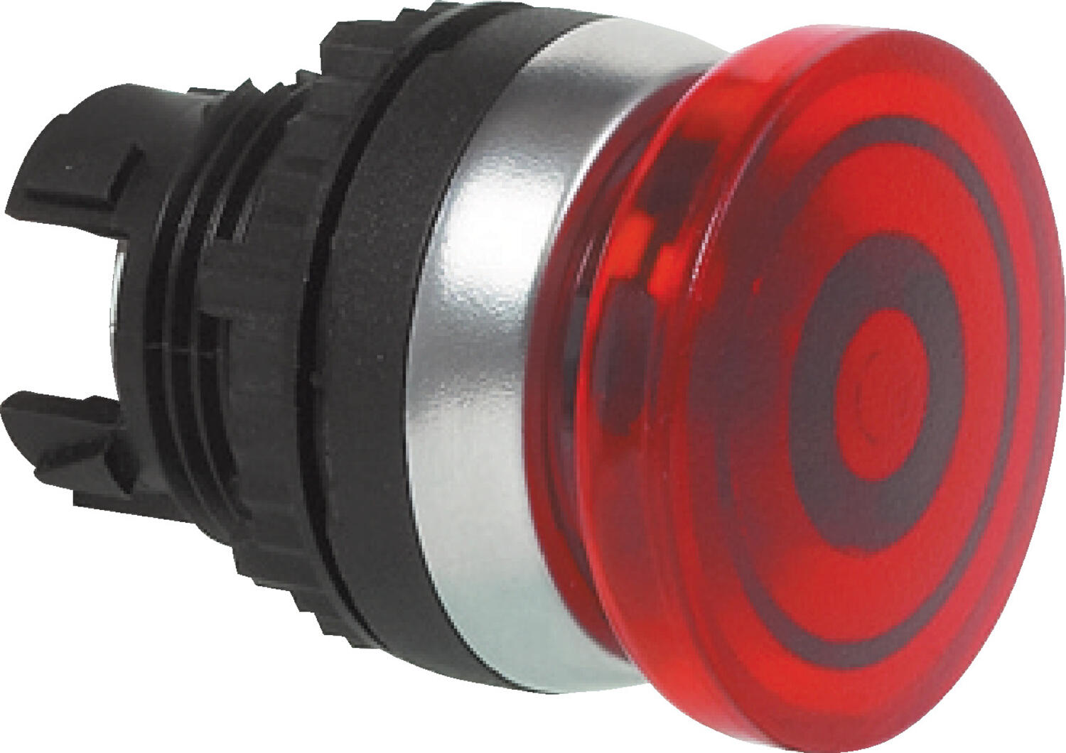 Illuminted snap fastener green