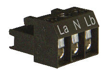 Panel erected combisignal, connecting sketch