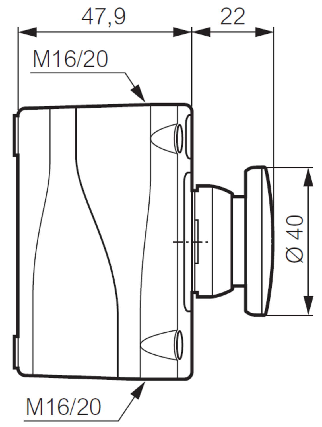 Product image LBX0100 + mushroom button 40 mm.png