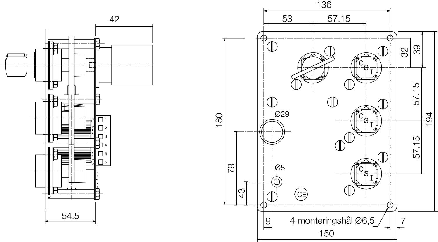 TS-KSSE20-panel mounted